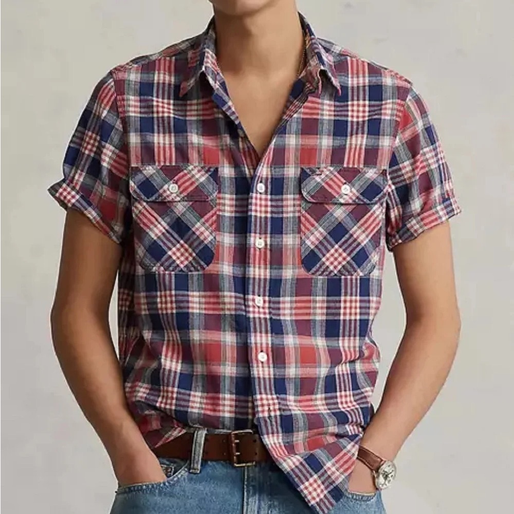 Mens Polo Ralph Lauren Classic Fit Polo Country Button Down NWT Size XL - B5